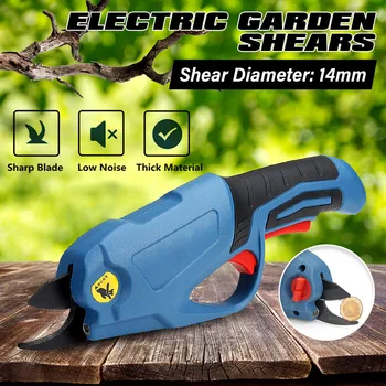Electric Pruner 4V 2000 mAh Battery Cordless Electric Pruning Shears Secateur Branch Cutter Fruit Pruning Garden Power Tools
Electric Pruner 4V 2000 mAh Battery Cordless Electric Pruning Shears Secateur Branch Cutter Fruit Pruning Garden Power Tools