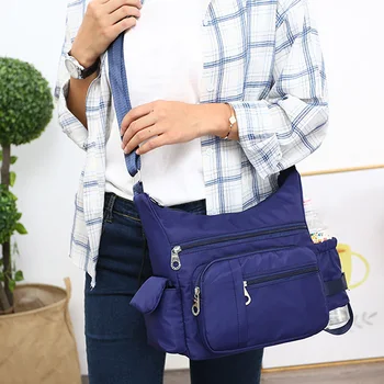Fashion Women Messenger Bags Zipper Shoulder Bag Waterproof Oxford Large Capacity Crossbody Bag For Women Handbags
Fashion Women Messenger Bags Zipper Shoulder Bag Waterproof Oxford Large Capacity Crossbody Bag For Women Handbags
