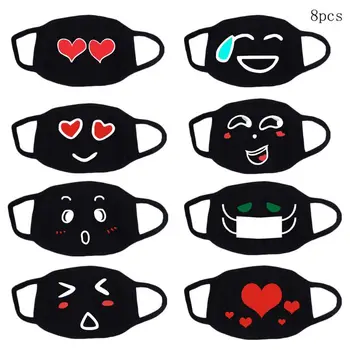 8 Pcs Cute Expression Print Soft Cotton Dust Mask for Adult Children Reusable Face Cover Dustproof Washing Machine
8 Pcs Cute Expression Print Soft Cotton Dust Mask for Adult Children Reusable Face Cover Dustproof Washing Machine