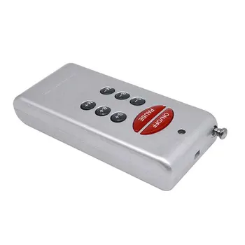 

8 Key RGB RF Plug And Play Wedding Hotel Brightness Adjust Led Light Strip Controller Small Wireless Remote Dimmer DC 12to24V