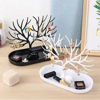 1pc Fawn Creative Necklace Jewelry Display Rack Bracelet Earring Pendant Jewelry Storage Holder Black And White
1pc Fawn Creative Necklace Jewelry Display Rack Bracelet Earring Pendant Jewelry Storage Holder Black And White