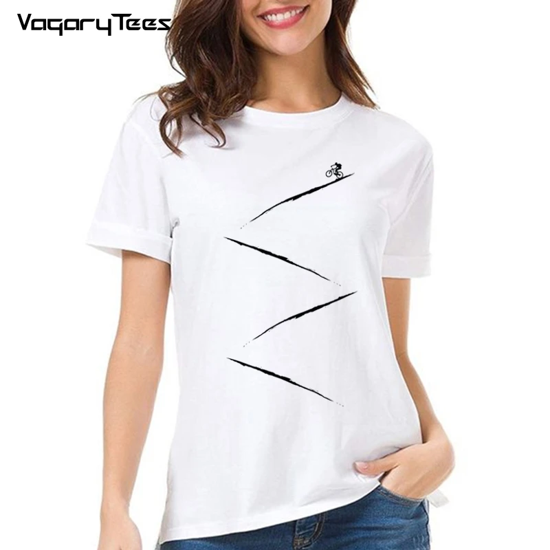 Extreme sports that stimulate the heartbeat cycling bicycle Downhill T-Shirt Women bicycle Print Fashion T Shirt
Extreme sports that stimulate the heartbeat cycling bicycle Downhill T-Shirt Women bicycle Print Fashion T Shirt