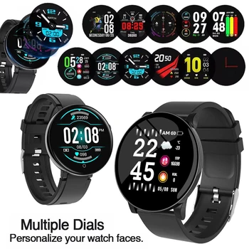 New Mens Smart Watch Smartwatch Heart Rate Fitness Tracker Waterproof Bracelet Universal Suitable For IOS Android Mobile Phone
New Mens Smart Watch Smartwatch Heart Rate Fitness Tracker Waterproof Bracelet Universal Suitable For IOS Android Mobile Phone