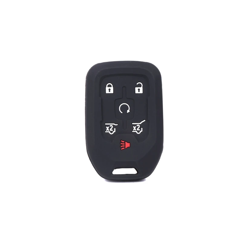 Silicone Car Key Case Cover 6 Buttons For GMC YUKON CHEVROLET SUBURBAN TAHOE
Silicone Car Key Case Cover 6 Buttons For GMC YUKON CHEVROLET SUBURBAN TAHOE