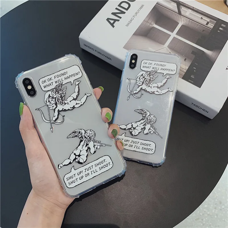 Anti-knock Protective Coque for Iphone 7 Case Transparent Soft TPU Silicon Cases for Iphone 7Plus X Xs Max Xr 8 6 6s Plus Cover
Anti-knock Protective Coque for Iphone 7 Case Transparent Soft TPU Silicon Cases for Iphone 7Plus X Xs Max Xr 8 6 6s Plus Cover