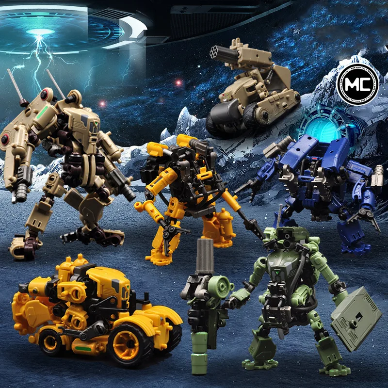 RIHIO MM002 MM-002 Transformation DEFENDER CONSTRUCTION SET V-Link Mecha Series Assembled mech Robot Toys
RIHIO MM002 MM-002 Transformation DEFENDER CONSTRUCTION SET V-Link Mecha Series Assembled mech Robot Toys