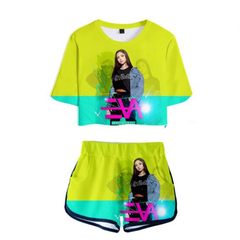 Eva Queen fans 3D Printed Sexy 2 Piece Set Women Conjunto Feminino Women Crop Top and Shorts Set Two Piece Outfits Matching Sets
Eva Queen fans 3D Printed Sexy 2 Piece Set Women Conjunto Feminino Women Crop Top and Shorts Set Two Piece Outfits Matching Sets