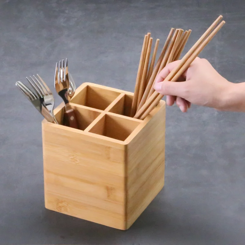 Bamboo Divider Cutlery Holder with Drainer Holes Silverware Utensil Caddy Kitchen Spoon Knives Forks Storage Container Organizer
Bamboo Divider Cutlery Holder with Drainer Holes Silverware Utensil Caddy Kitchen Spoon Knives Forks Storage Container Organizer