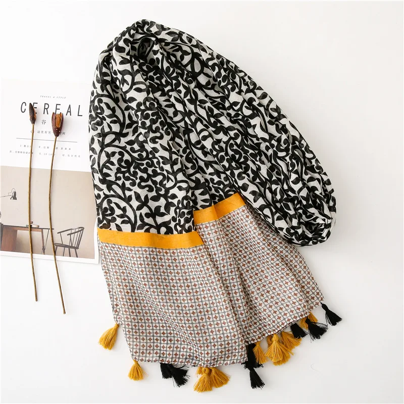 H66f427ad5a524987a00a3ba9f957f9e7W Spring Long Bohemian Head Scarf H66f427ad5a524987a00a3ba9f957f9e7W