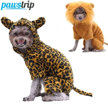 pawstrip Fleece Dog Jumpsuit Pet Dog Halloween Costume Cartoon Soft Dog Clothes Winter Puppy Jumpsuit Lion Cosplay Pet Clothing 
pawstrip Fleece Dog Jumpsuit Pet Dog Halloween Costume Cartoon Soft Dog Clothes Winter Puppy Jumpsuit Lion Cosplay Pet Clothing