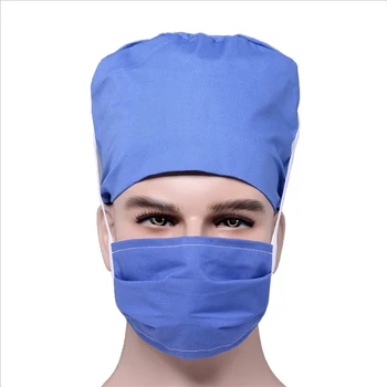 Hospital Doctor Nurse Surgical Scrubs Caps+Mask Sets Unisex Adjustable Cotton Hats Mouth Masks Cappelli Chirurgici Work Wear
Hospital Doctor Nurse Surgical Scrubs Caps+Mask Sets Unisex Adjustable Cotton Hats Mouth Masks Cappelli Chirurgici Work Wear