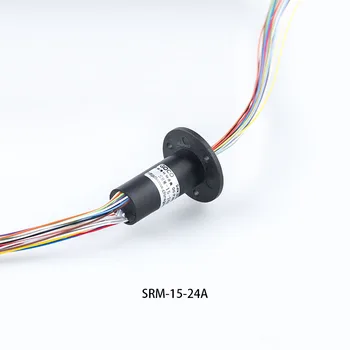 1PCS 24 Channels Mini Slip Ring Diameter 15.5mm 1.5A Electric Ring PTZ Rotating Connector Joint Gimbal Collector
1PCS 24 Channels Mini Slip Ring Diameter 15.5mm 1.5A Electric Ring PTZ Rotating Connector Joint Gimbal Collector