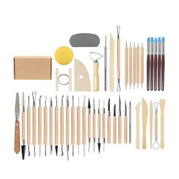 Arts Crafts Clay Sculpting Tools Pottery Carving Tool kit Pottery & Ceramics Ceramics Wooden Handle Modeling Clay Tools
Arts Crafts Clay Sculpting Tools Pottery Carving Tool kit Pottery & Ceramics Ceramics Wooden Handle Modeling Clay Tools