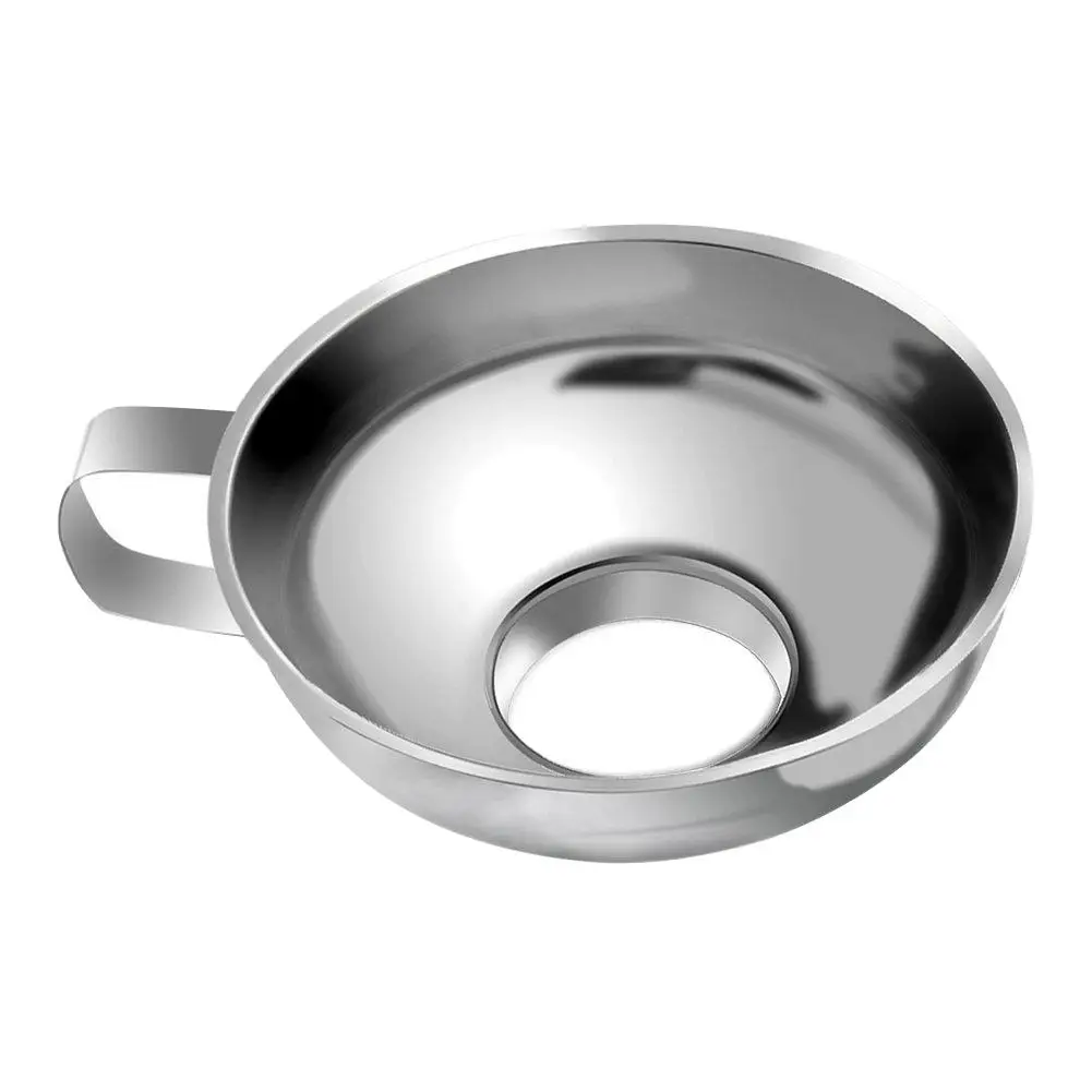 Stainless Steel Wide - mouth Canning Funnel with Large Diameter for Packaging Food Pickles Fruit Jam Sausages #BO
Stainless Steel Wide - mouth Canning Funnel with Large Diameter for Packaging Food Pickles Fruit Jam Sausages #BO