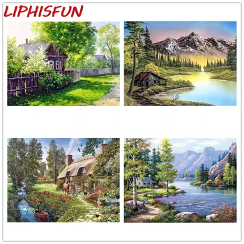 LIPHISFUN Diamond Embroidery Country Scenery Full Square Round Drill Diamond Painting Kit Scenic Rhinestone Modern Home Decor
LIPHISFUN Diamond Embroidery Country Scenery Full Square Round Drill Diamond Painting Kit Scenic Rhinestone Modern Home Decor