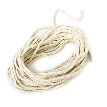 10 Yards 5mm Natural Beige Cotton Braided Rope Cord Trim DIY Sewing Craft
10 Yards 5mm Natural Beige Cotton Braided Rope Cord Trim DIY Sewing Craft