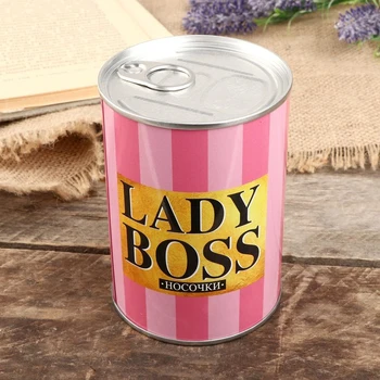 Souvenir of the bank "Lady boss" inside: women's socks 10x7.3x7.3 cm 4345020
Souvenir of the bank "Lady boss" inside: women's socks 10x7.3x7.3 cm 4345020