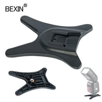 BEXIN Universal Flash stand Black High Quality Flash Stand Shoe bases Adapter Mount for Nikon Canon 580EX SB600 SB900 Speedlite
BEXIN Universal Flash stand Black High Quality Flash Stand Shoe bases Adapter Mount for Nikon Canon 580EX SB600 SB900 Speedlite