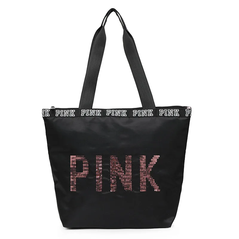 2019 Sequin Handbag pink women's bag beach travel Lady's bag shoulder men's bag luxury handbags women bags designer sac a main
2019 Sequin Handbag pink women's bag beach travel Lady's bag shoulder men's bag luxury handbags women bags designer sac a main