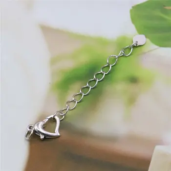 10PCS Alloy Heart Clasp Fitting Silver-plate/Gold-plated DIY Loose Beads Necklace Bracelet Girl Women Hand Made Jewelry
10PCS Alloy Heart Clasp Fitting Silver-plate/Gold-plated DIY Loose Beads Necklace Bracelet Girl Women Hand Made Jewelry