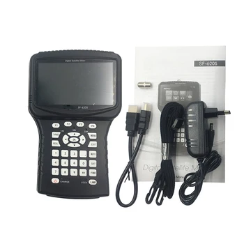 SF-620S DVB-S2 Satellite Finder With 4.3 Inch LCD Screen Spectrum WiFi CS Analyzer CCTV Camera Monitor HD Satfinder Durable
SF-620S DVB-S2 Satellite Finder With 4.3 Inch LCD Screen Spectrum WiFi CS Analyzer CCTV Camera Monitor HD Satfinder Durable