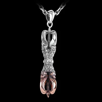 manufacturers direct marketing personality sterling silver Thai silver wholesale S925 pure silver ornaments men's vajra pendant 
manufacturers direct marketing personality sterling silver Thai silver wholesale S925 pure silver ornaments men's vajra pendant