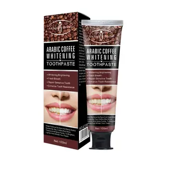 192 pcs Aichun Coffee Toothpaste Deep Cleaning Oral Cleaning Toothpaste Reduce Plaque Anti-Bacterial Flavored Toothpaste Wholes
192 pcs Aichun Coffee Toothpaste Deep Cleaning Oral Cleaning Toothpaste Reduce Plaque Anti-Bacterial Flavored Toothpaste Wholes