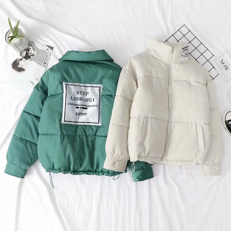 2019 Women Winter Jackets Parka Thick Warm Long Sleeve Warm Coat Jackets Slim Solid Sweet Jackets For Female
2019 Women Winter Jackets Parka Thick Warm Long Sleeve Warm Coat Jackets Slim Solid Sweet Jackets For Female