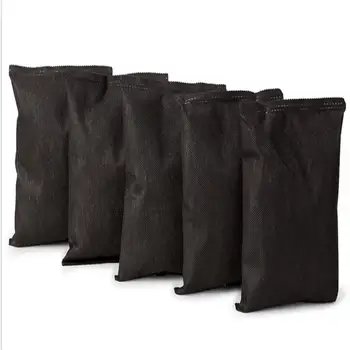 

Air Purifying Bag Activated Bamboo Charcoal Odor Eliminator Bag Natural Air Fresher Deodorizer For Home Car Closet Bathroom Shoe
