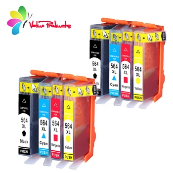 Compatible Ink Cartridge Replacement for 564XL HP564xl ink 4 Color for hp Photosmart 5520 6520 7520 5510 6510 7510 7525 
Compatible Ink Cartridge Replacement for 564XL HP564xl ink 4 Color for hp Photosmart 5520 6520 7520 5510 6510 7510 7525