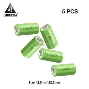 SC Ni-CD 2800mAh 1.2V Rechargeable Batteries Cell DIY Electric Battery Packs Subc Ni CD Accumulator Toys Flashlight
SC Ni-CD 2800mAh 1.2V Rechargeable Batteries Cell DIY Electric Battery Packs Subc Ni CD Accumulator Toys Flashlight