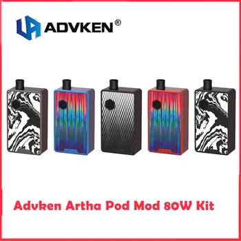 Newest Advken Artha Pod Mod 80W Kit Powered by 18650 battery with 4.5ML Refillable Pod Capacity&0.3/0.8ohm Mesh Coil vape kit
Newest Advken Artha Pod Mod 80W Kit Powered by 18650 battery with 4.5ML Refillable Pod Capacity&0.3/0.8ohm Mesh Coil vape kit