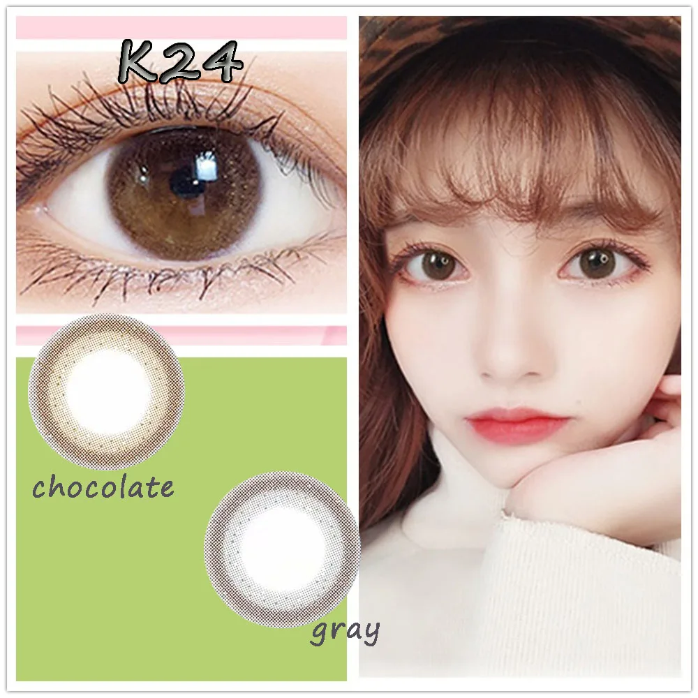 Natural Color Contact Lens for Women Eye Teen Girl Popular Makeup Tool K24
Natural Color Contact Lens for Women Eye Teen Girl Popular Makeup Tool K24