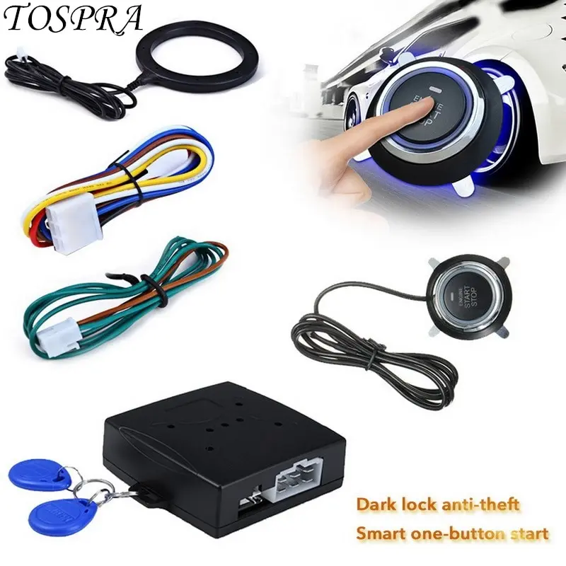 12V anti-theft device car one-key start system Car Alarm Car Keyless Entry Engine Start Alarm System Push Button Remote Starter
12V anti-theft device car one-key start system Car Alarm Car Keyless Entry Engine Start Alarm System Push Button Remote Starter