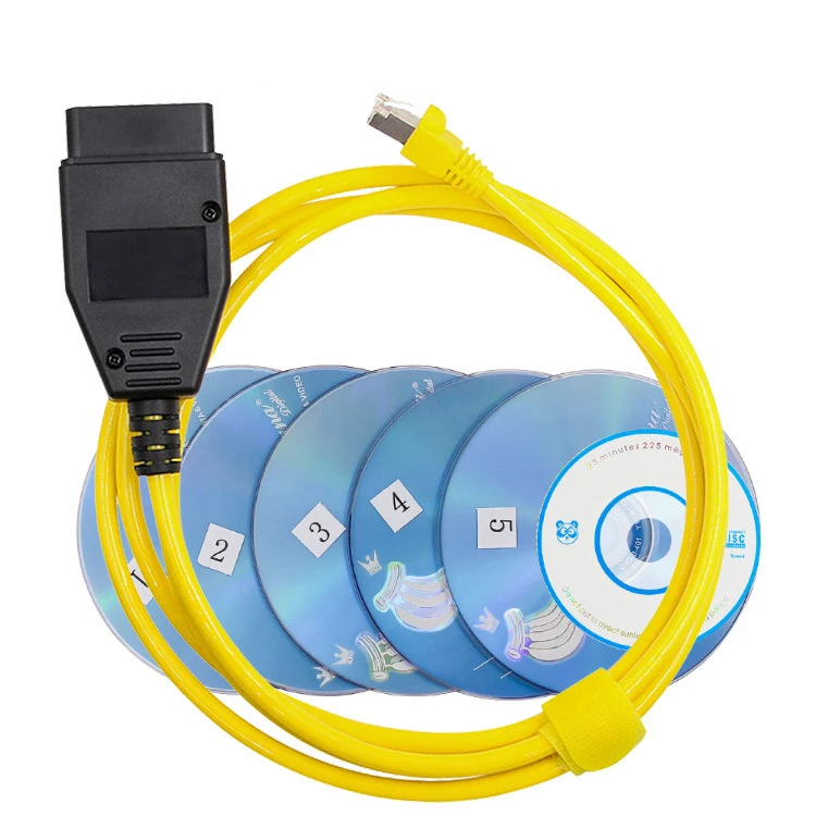 E-SYS ICOM Diagnose Cable For BMW ENET (Ethernet to OBD) Interface Cable Coding F-Series All data Software electric connectors
E-SYS ICOM Diagnose Cable For BMW ENET (Ethernet to OBD) Interface Cable Coding F-Series All data Software electric connectors