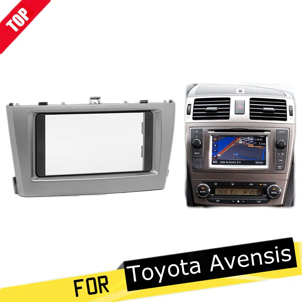 LONGSHI 2 Din Fascia fit for Toyota Avensis 2011-2015 facia Radio DVD Stereo CD Panel Dash Kit Trim Fascia Face Plate Frame 2din
LONGSHI 2 Din Fascia fit for Toyota Avensis 2011-2015 facia Radio DVD Stereo CD Panel Dash Kit Trim Fascia Face Plate Frame 2din