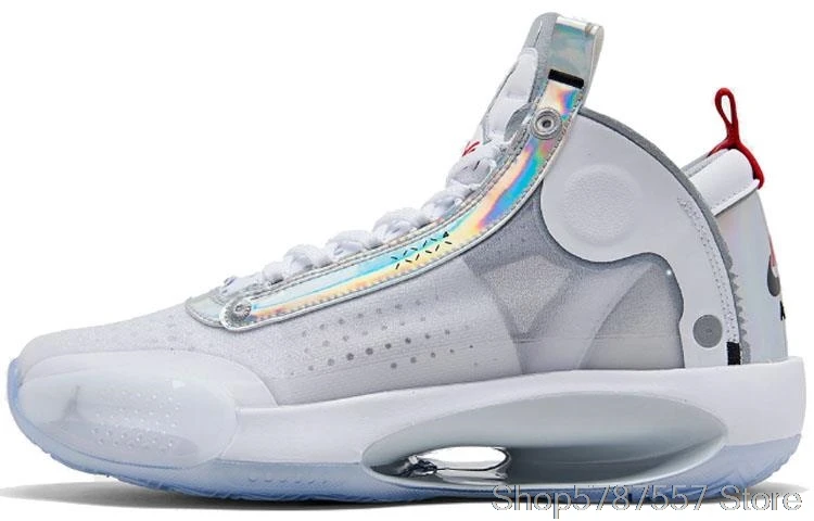 Original Nike Air Jordan 34 White Iride 