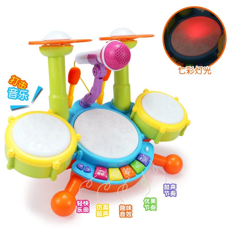 Children a Year of Age Shelf CHILDREN'S Beat the Drum Instrument 12-3-4-6 Educational Toy Drummer Plastic Toys Men's 3-Year-Old
Children a Year of Age Shelf CHILDREN'S Beat the Drum Instrument 12-3-4-6 Educational Toy Drummer Plastic Toys Men's 3-Year-Old