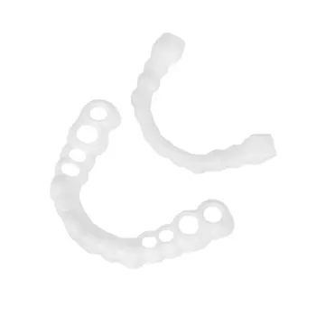 Perfect Smile Snap-On Bracket Upper Teeth Simulation Braces Whitening Set Second Generation Silicone Simulation Teeth Dentures
Perfect Smile Snap-On Bracket Upper Teeth Simulation Braces Whitening Set Second Generation Silicone Simulation Teeth Dentures