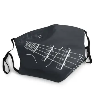 Bass Guitar Reusable Mouth Face Mask Printed Music Dust Protection Mask Respirator Mouth Muffle
Bass Guitar Reusable Mouth Face Mask Printed Music Dust Protection Mask Respirator Mouth Muffle