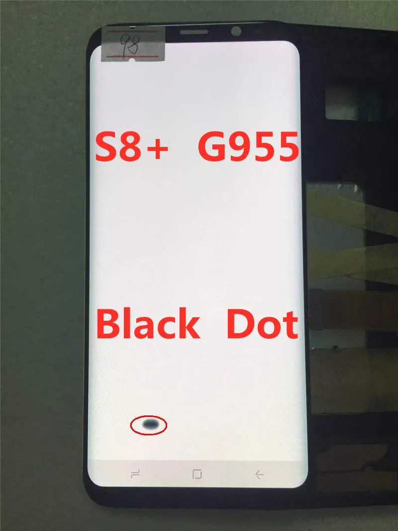ORIGINAL AMOLED LCD for SAMSUNG Galaxy Display S8+ Plus G955U G955F Touch Screen Digitizer With Black Dot
ORIGINAL AMOLED LCD for SAMSUNG Galaxy Display S8+ Plus G955U G955F Touch Screen Digitizer With Black Dot