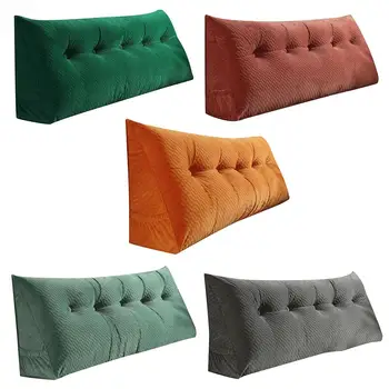 Bed Stereo Wedge Shape Rest Cushion Pillow Triangle Sofa Cushion Removable Bedside Velet Cushion Triangular Bed Backrest Pillow
Bed Stereo Wedge Shape Rest Cushion Pillow Triangle Sofa Cushion Removable Bedside Velet Cushion Triangular Bed Backrest Pillow