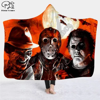 Halloween horror movie Scream Team Blanket Hooded Blanket 3D full print Wearable Blanket Adults men women Blanket style-4
Halloween horror movie Scream Team Blanket Hooded Blanket 3D full print Wearable Blanket Adults men women Blanket style-4