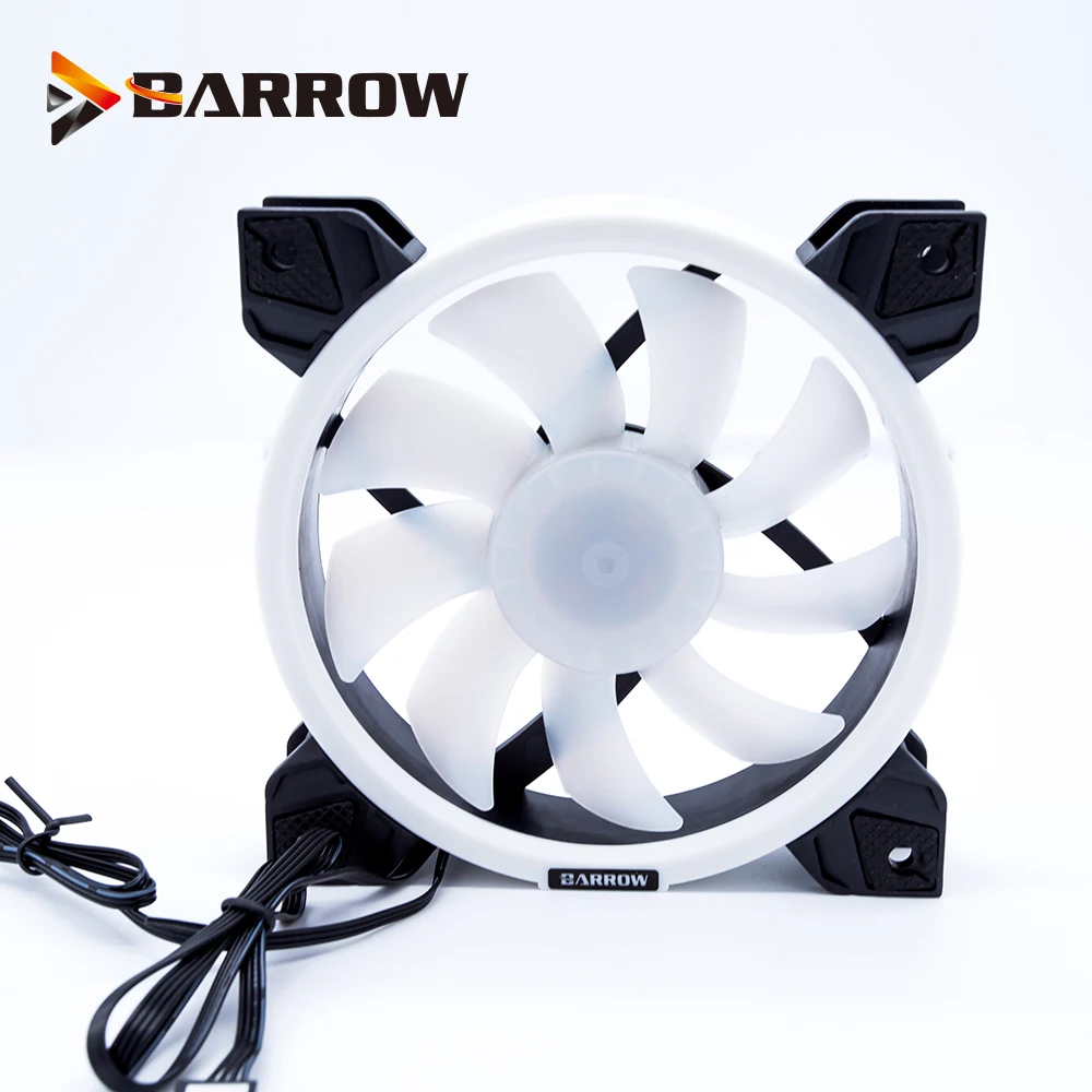 Barrow PWM Fan Size 120*120mm Fan use for Radiator Computer Case with Aurora RGB Light 4PIN Fan 5V RGB 3PIN Support to AURA
Barrow PWM Fan Size 120*120mm Fan use for Radiator Computer Case with Aurora RGB Light 4PIN Fan 5V RGB 3PIN Support to AURA