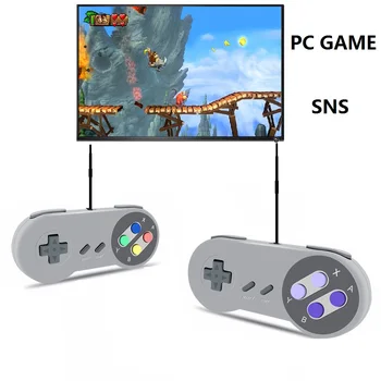 USB Gamepad Controller for Nintendo SNES PC MAC Computer Game Joystick Controller Universal USB Game Pad Joystick
USB Gamepad Controller for Nintendo SNES PC MAC Computer Game Joystick Controller Universal USB Game Pad Joystick