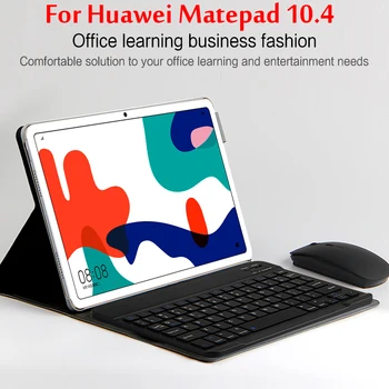 Wireless Bluetooth Keyboard Case For HUAWEI MatePad 10.4'' 2020 BAH3-W09/BAH3-AL00 Magnetic Stand Tablet Cover Funda
Wireless Bluetooth Keyboard Case For HUAWEI MatePad 10.4'' 2020 BAH3-W09/BAH3-AL00 Magnetic Stand Tablet Cover Funda