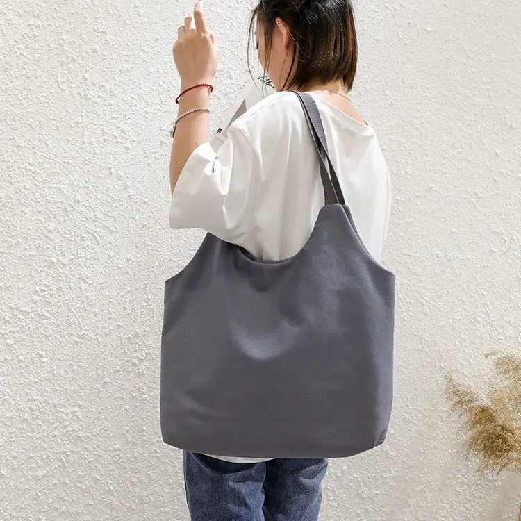 2019 New Style Korean-style INS Simple Hand Canvas Bag Women's College Style Large-Volume Students Shoulder Cloth Bag
2019 New Style Korean-style INS Simple Hand Canvas Bag Women's College Style Large-Volume Students Shoulder Cloth Bag