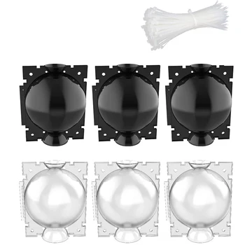 Plant Root Growth Box High Pressure Plant Air Layered Pod Propagation Ball, Plant Grafting Box 3 Black + 3 Transparent
Plant Root Growth Box High Pressure Plant Air Layered Pod Propagation Ball, Plant Grafting Box 3 Black + 3 Transparent