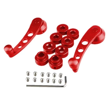 2Pcs Aluminum Alloy Universal Car Window Handle Winder Riser Replacement Winder Crank Riser Kit Universal Red
2Pcs Aluminum Alloy Universal Car Window Handle Winder Riser Replacement Winder Crank Riser Kit Universal Red