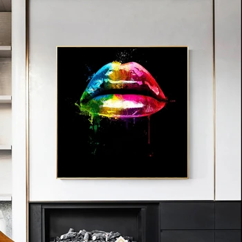 Street Graffiti Wall Art Poster Canvas Painting Prints Abstract Sexy Lips Pop Art Wall Print Modern Wall Pictures Home Decor
Street Graffiti Wall Art Poster Canvas Painting Prints Abstract Sexy Lips Pop Art Wall Print Modern Wall Pictures Home Decor